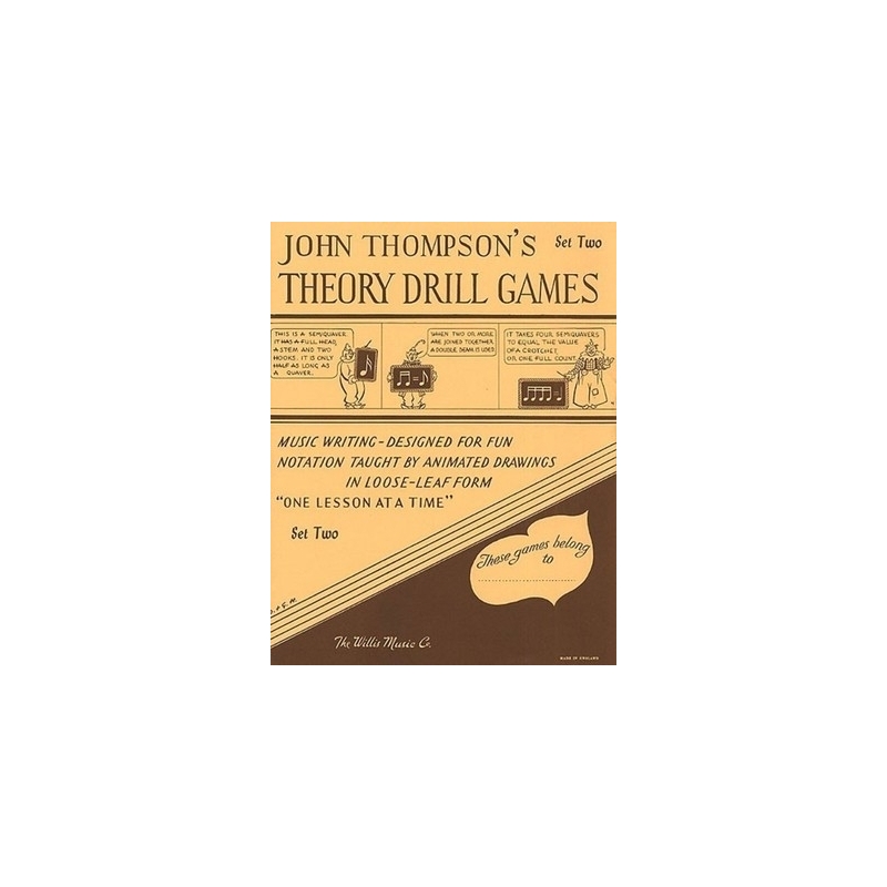 Thompson, John - Theory Drill Games - Set Two
