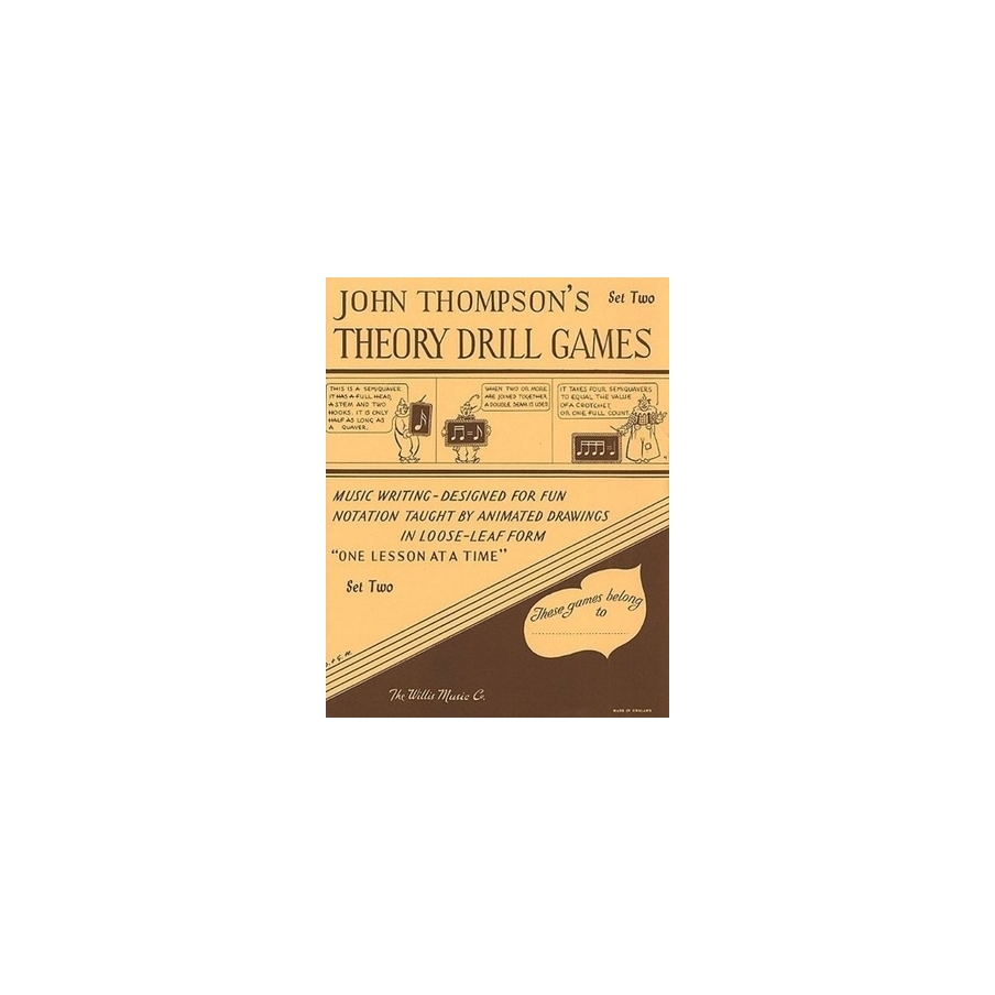Thompson, John - Theory Drill Games - Set Two