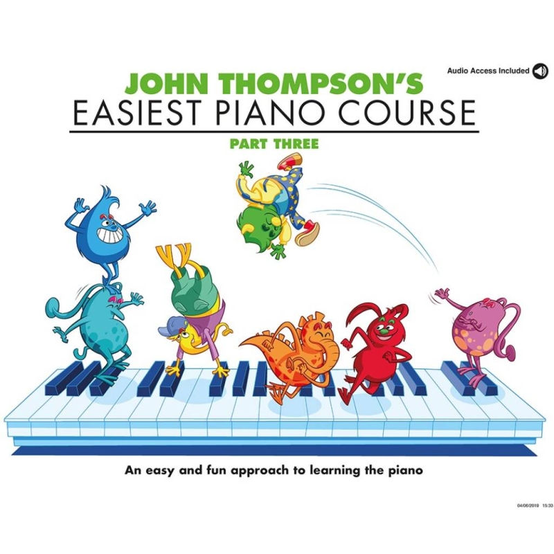 John Thompson's Easiest Piano Course 3 & Audio