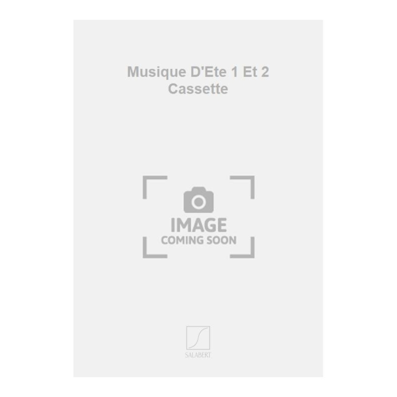 Marietan,  - Musique D'Ete 1 Et 2 Cassette