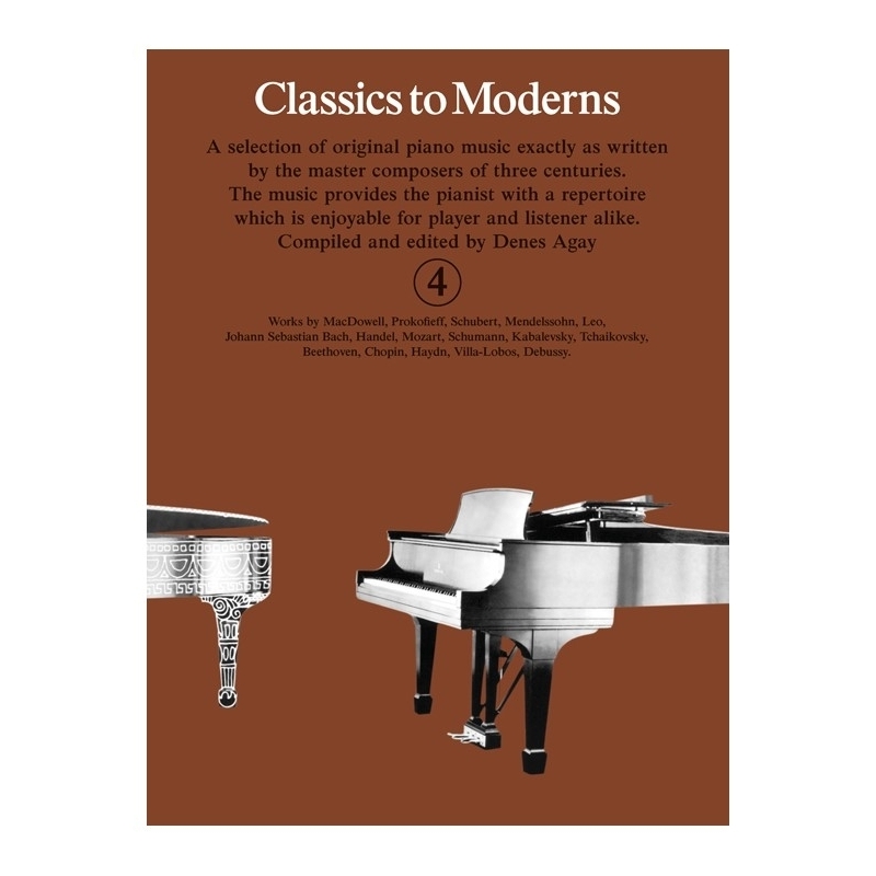 Agay, Denes - Classics To Moderns 4