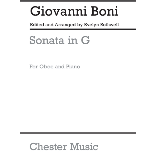 Boni, Giovanni - Sonata In...