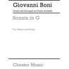 Boni, Giovanni - Sonata In G Major For Oboe and Piano