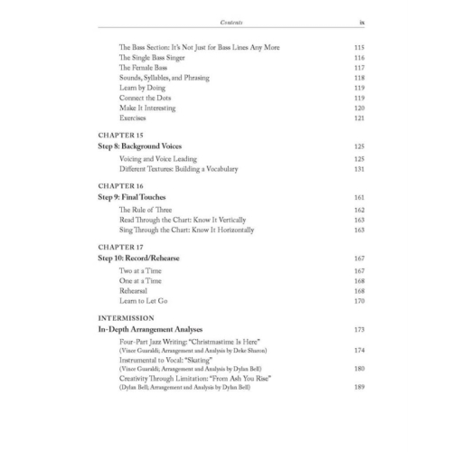 A Cappella Arranging