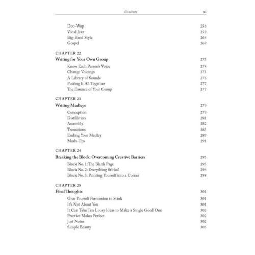 A Cappella Arranging
