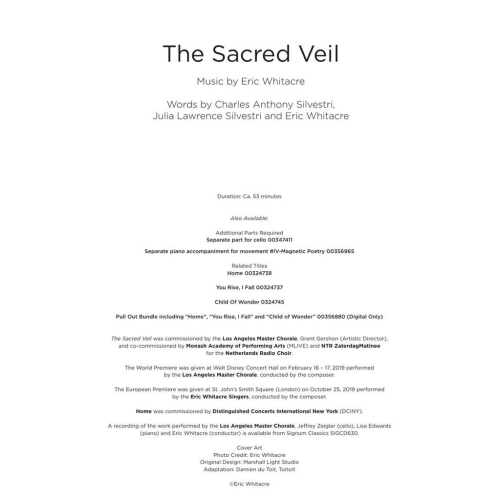 Whitacre, Eric - The Sacred Veil
