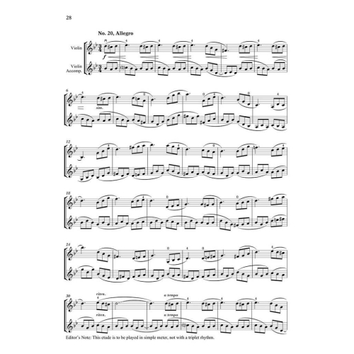 Wohlfahrt, Franz - Studies, Op. 45 - Book I