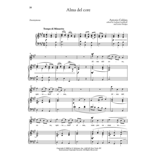 28 Italian Songs and Arias (Medium High)