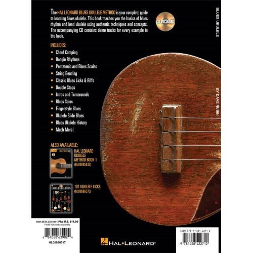 Hal Leonard Ukulele Method: Blues Ukulele