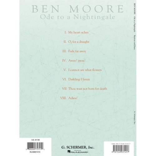 Moore, Ben - Ode to a Nightingale