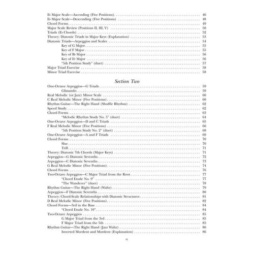 A Modern Method for Guitar - Volume 2