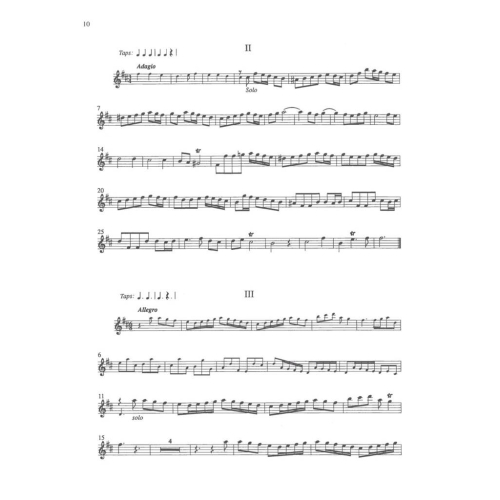 Albinoni, Tomaso - Oboe Concerti B-flat, Op. 7 No. 3-D Major, Op. 7