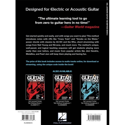 Hal Leonard Guitar TAB Method