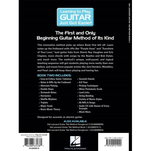 Hal Leonard Guitar TAB Method