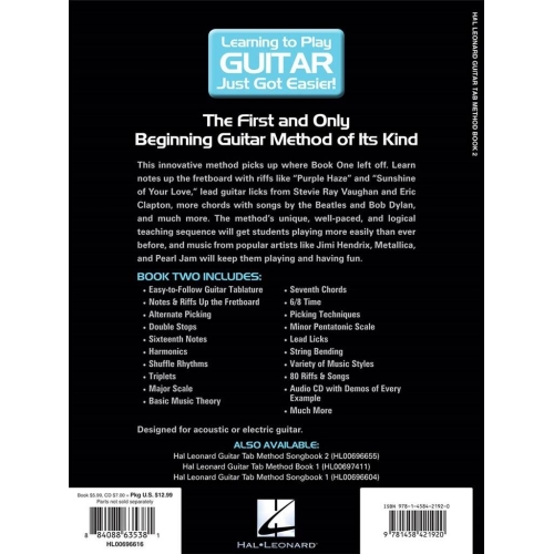 Hal Leonard Guitar Tab Method: Book Two