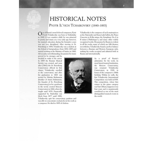 Tchaikovsky, Pyotr Ilyich - The Seasons, OP. 37bis