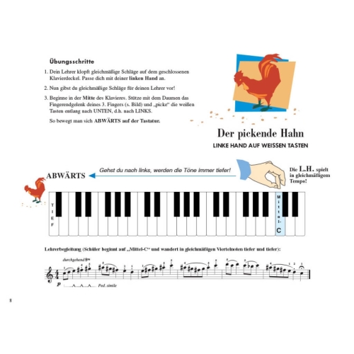 Faber & Faber - Piano Adventures: Unterrichtsheft Stufe 1