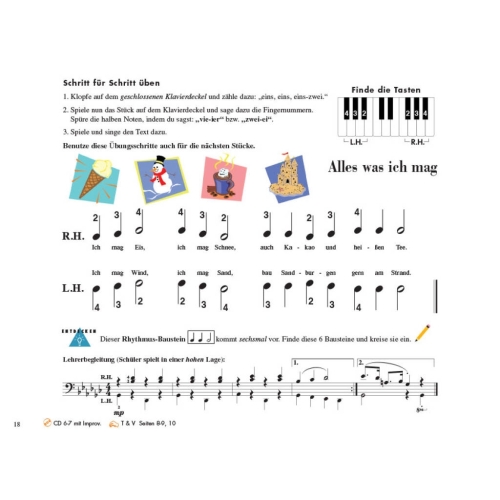 Faber & Faber - Piano Adventures: Unterrichtsheft Stufe 1