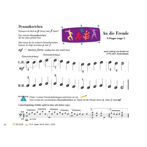 Faber & Faber - Piano Adventures: Unterrichtsheft Stufe 1