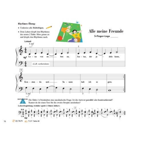 Faber & Faber - Piano Adventures: Unterrichtsheft Stufe 1
