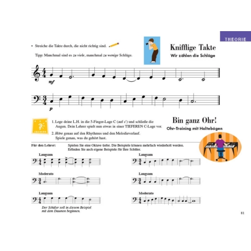 Faber & Faber - Piano Adventures: Unterrichtsheft Stufe 1