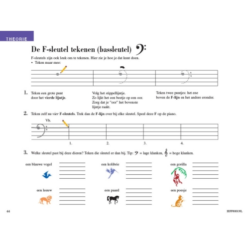 Faber & Faber - Piano Adventures: Lesboek Deel 1