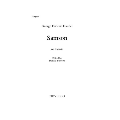 Händel, Georg Friedrich - Samson