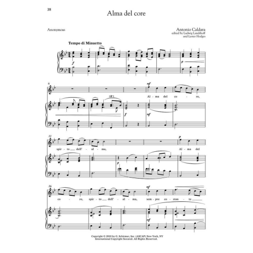 28 Italian Songs and Arias (High Voice)