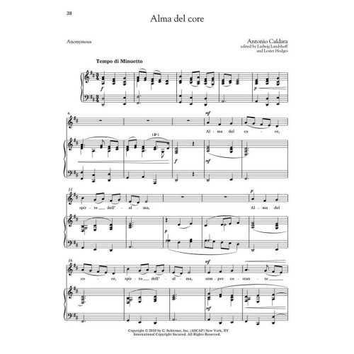 28 Italian Songs and Arias (Low Voice)