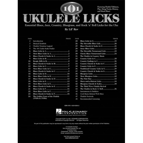 101 Ukulele Licks