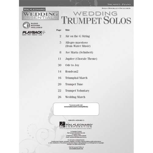Wedding Trumpet Solos
