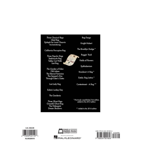 William Bolcom - Complete Rags for Piano