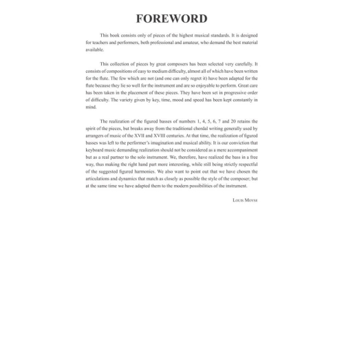 Solos for the Flute Player