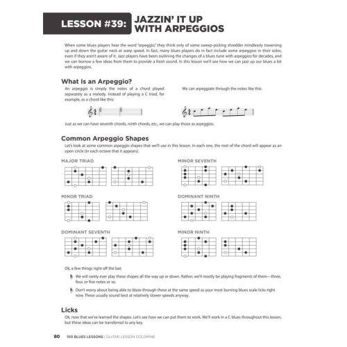 100 Blues Lessons