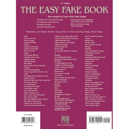 The Easy Fake Book