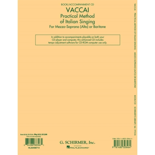 Vaccai, Nicola - Practical Method of Italian Singing