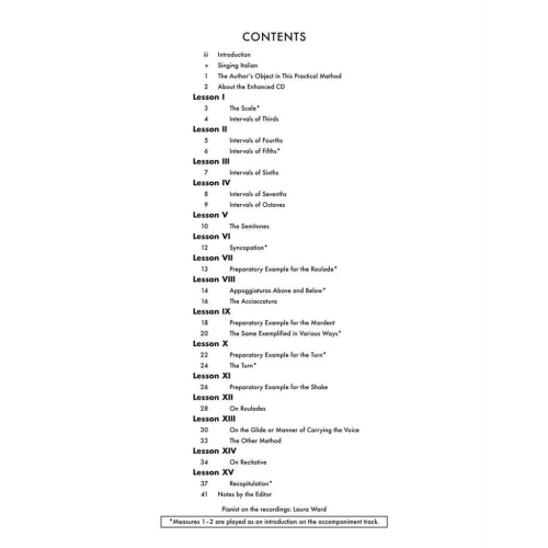 Vaccai, Nicola - Practical Method of Italian Singing