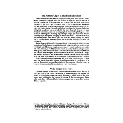 Vaccai, Nicola - Practical Method of Italian Singing