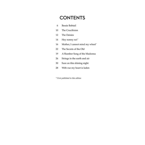 Samuel Barber - 10 Selected Songs