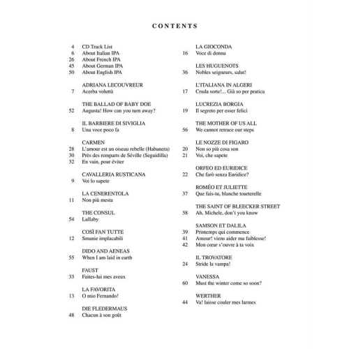 Diction Coach - G. Schirmer Opera Anthology