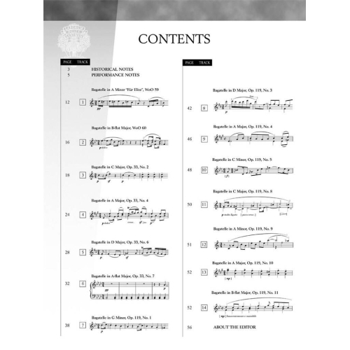 Beethoven - Für Elise and Other Bagatelles