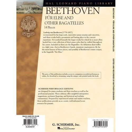 Beethoven - Für Elise and Other Bagatelles