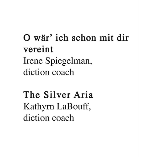 Diction Coach - G. Schirmer Opera Anthology