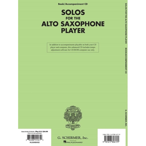 Solos for the Alto Saxophone Player