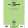 Solos for the Alto Saxophone Player