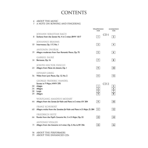 The Violin Collection - Intermediate Level