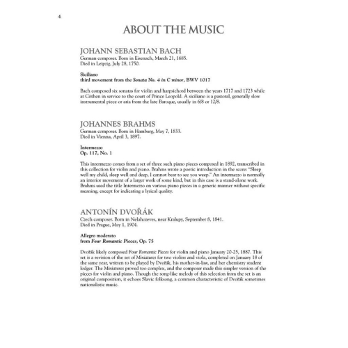 The Violin Collection - Intermediate Level