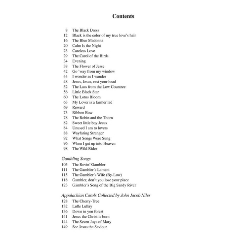Songs of John Jacob Niles