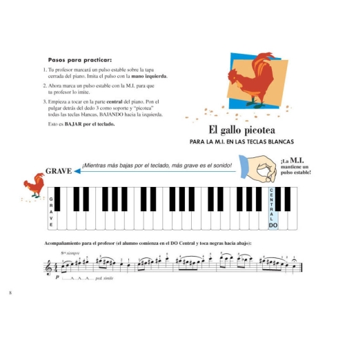 Faber & Faber - Piano Adventures: Lecciones y Teoría Nivel 1