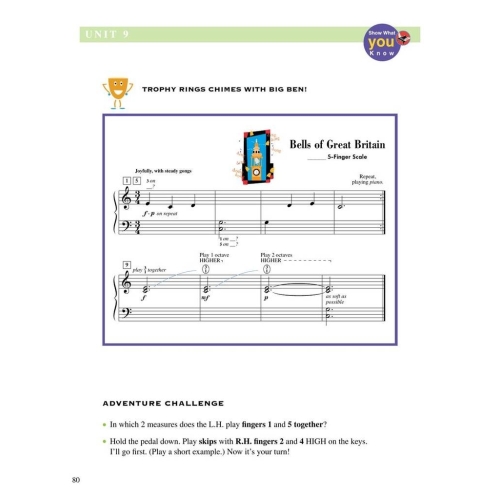 Piano Adventures® Primer Level Unit Assessments